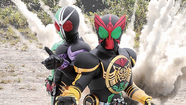 仮面ライダーW　仮面ライダーオーズ